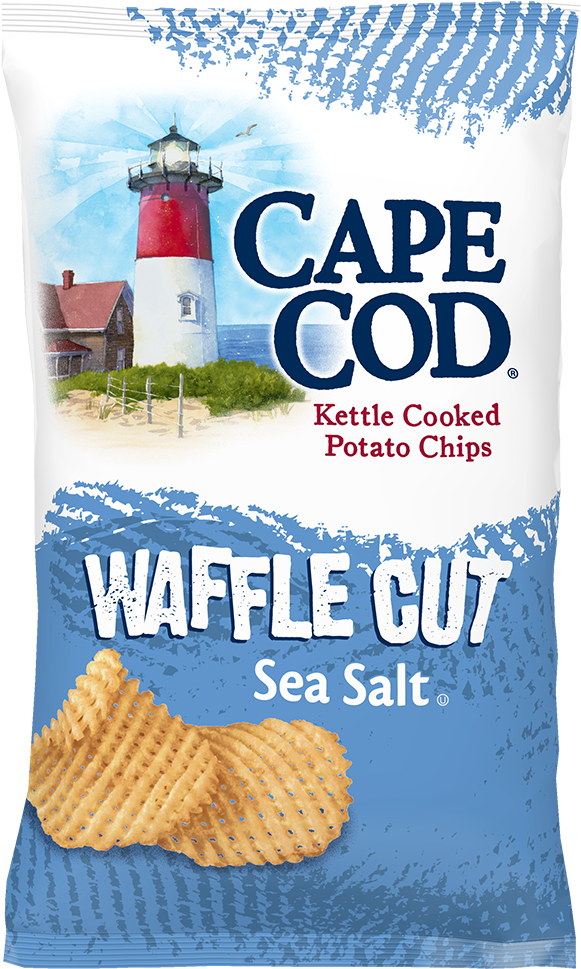 Waffle - Cape Cod White Cheddar And Sour Cream (615x1000), Png Download