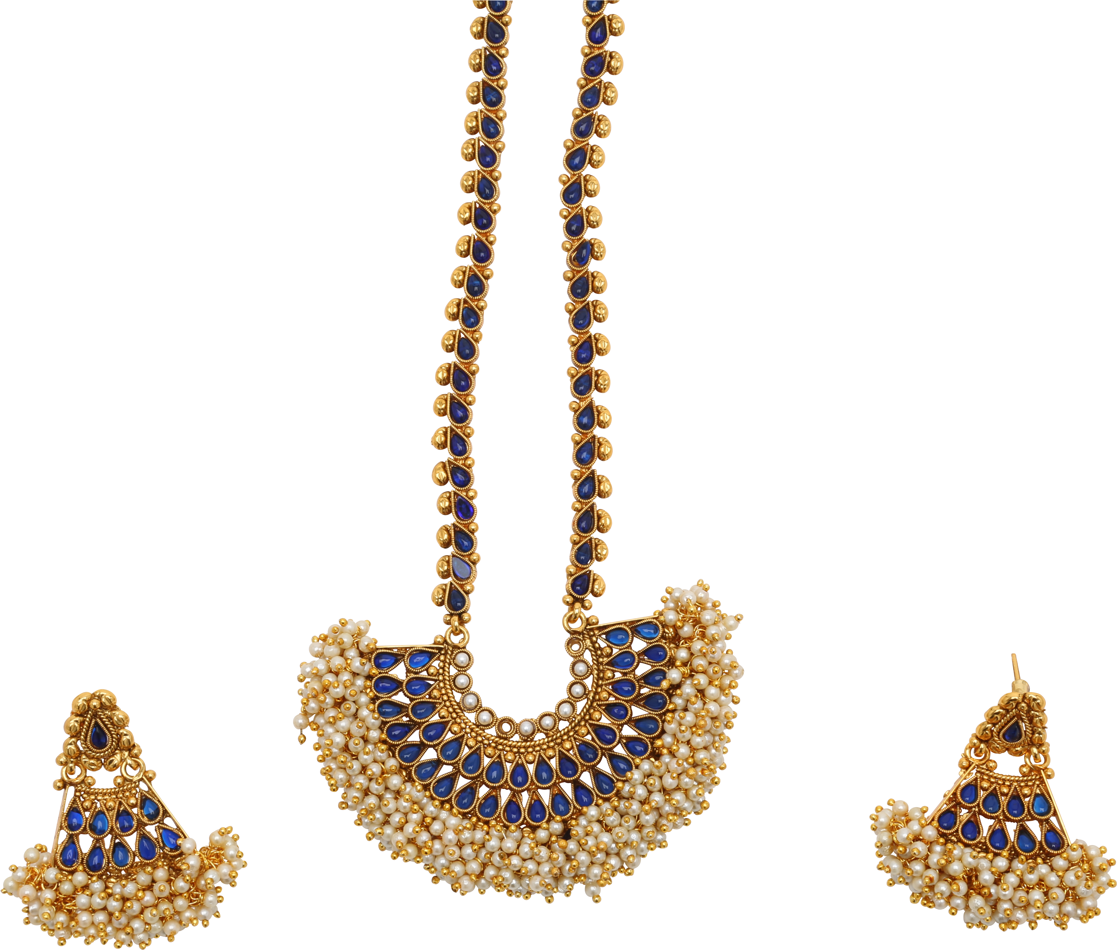 Chand Necklace Set - Necklace (4090x3333), Png Download