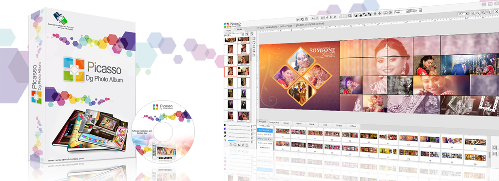 Just Open Your Favorite Template And Drag And Drop - Picasso Dg Photo Album (1024x373), Png Download