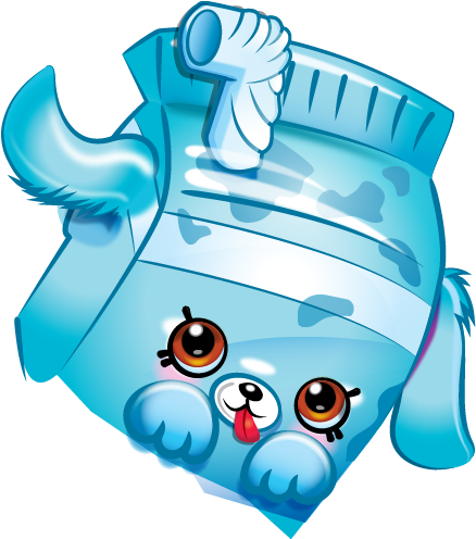 Shopkins Milk Bud And Jingle Purse (576x495), Png Download
