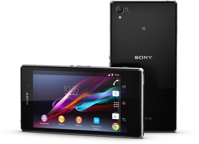 Sony Xperia Z1 - Sony Xperia Z1 Png (1400x620), Png Download
