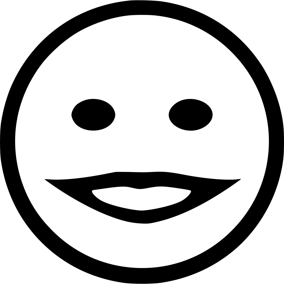 Angry Mystic Smile Smiley - Sign (980x982), Png Download