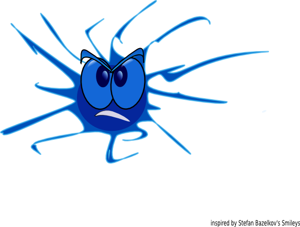 How To Set Use Angry Smiley Svg Vector (600x453), Png Download