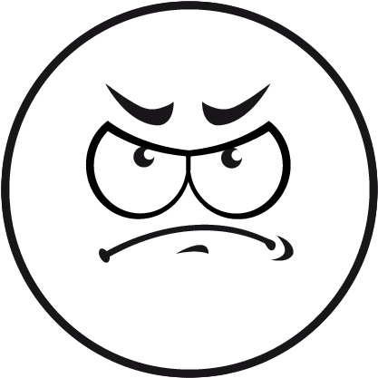 Funny Face Drawing (600x470), Png Download