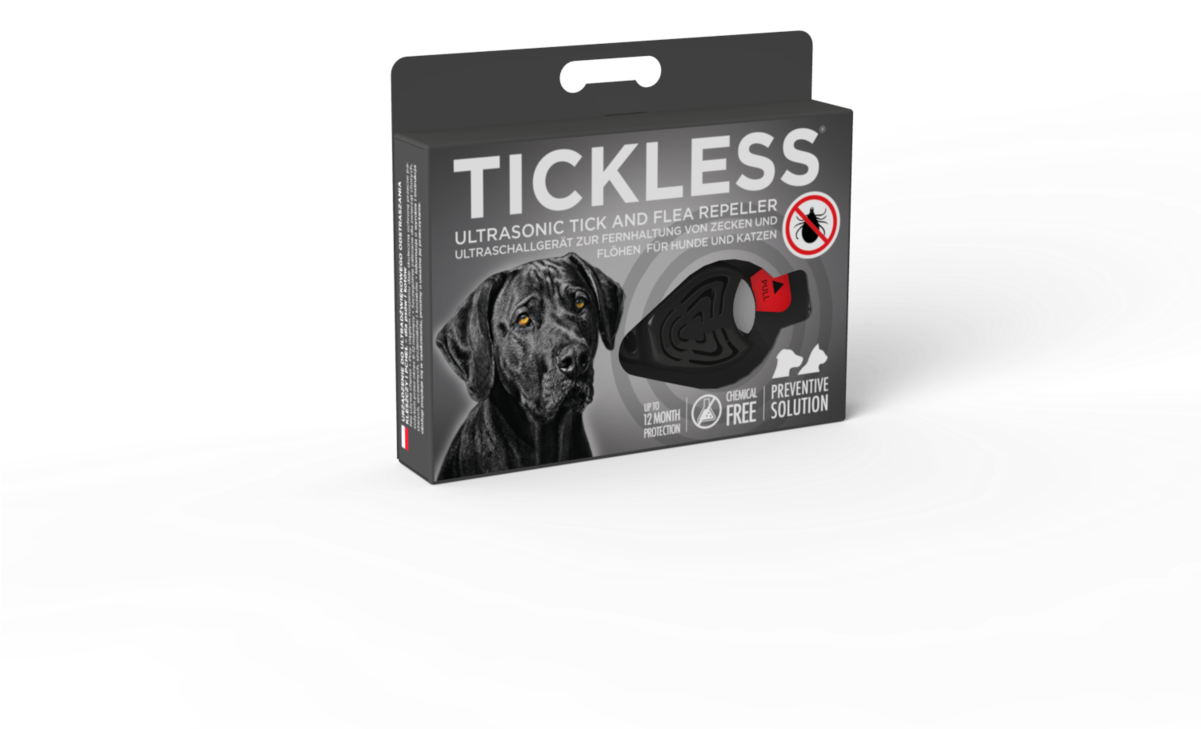 Ultrasonic Ticks & Fleas Repellent - Tickless Pet Ultrasonic Tick And Flea Repeller (orange) (1200x958), Png Download