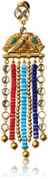 View View Lace - Egyptian Head Jewelry Png (400x400), Png Download