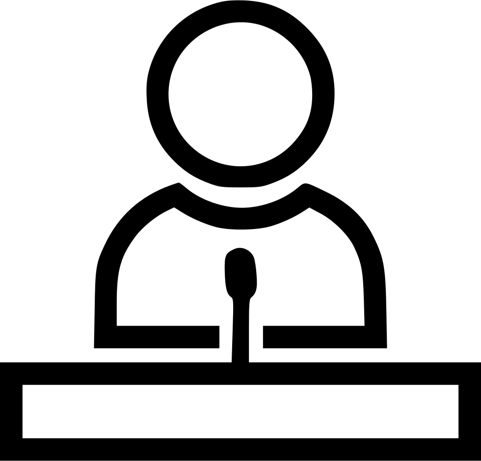 Png File Svg - Guest Speaker Icon (980x940), Png Download