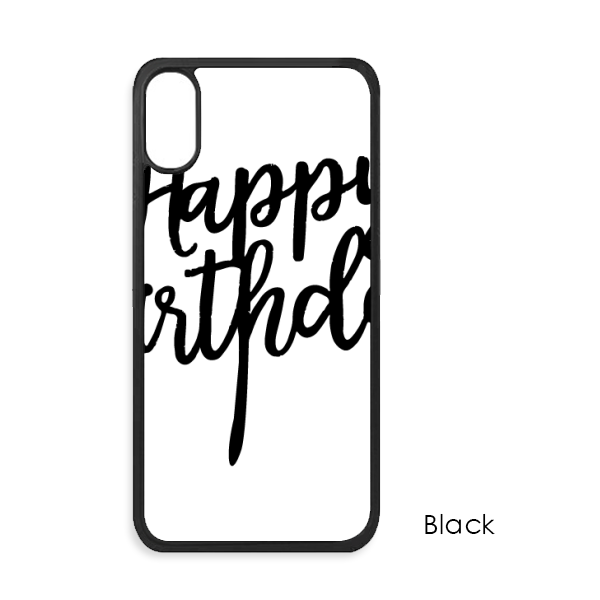 Happy Birthday Presents Best Wishes For Iphone X Cases - Silhouette Of The Iphone X (600x600), Png Download