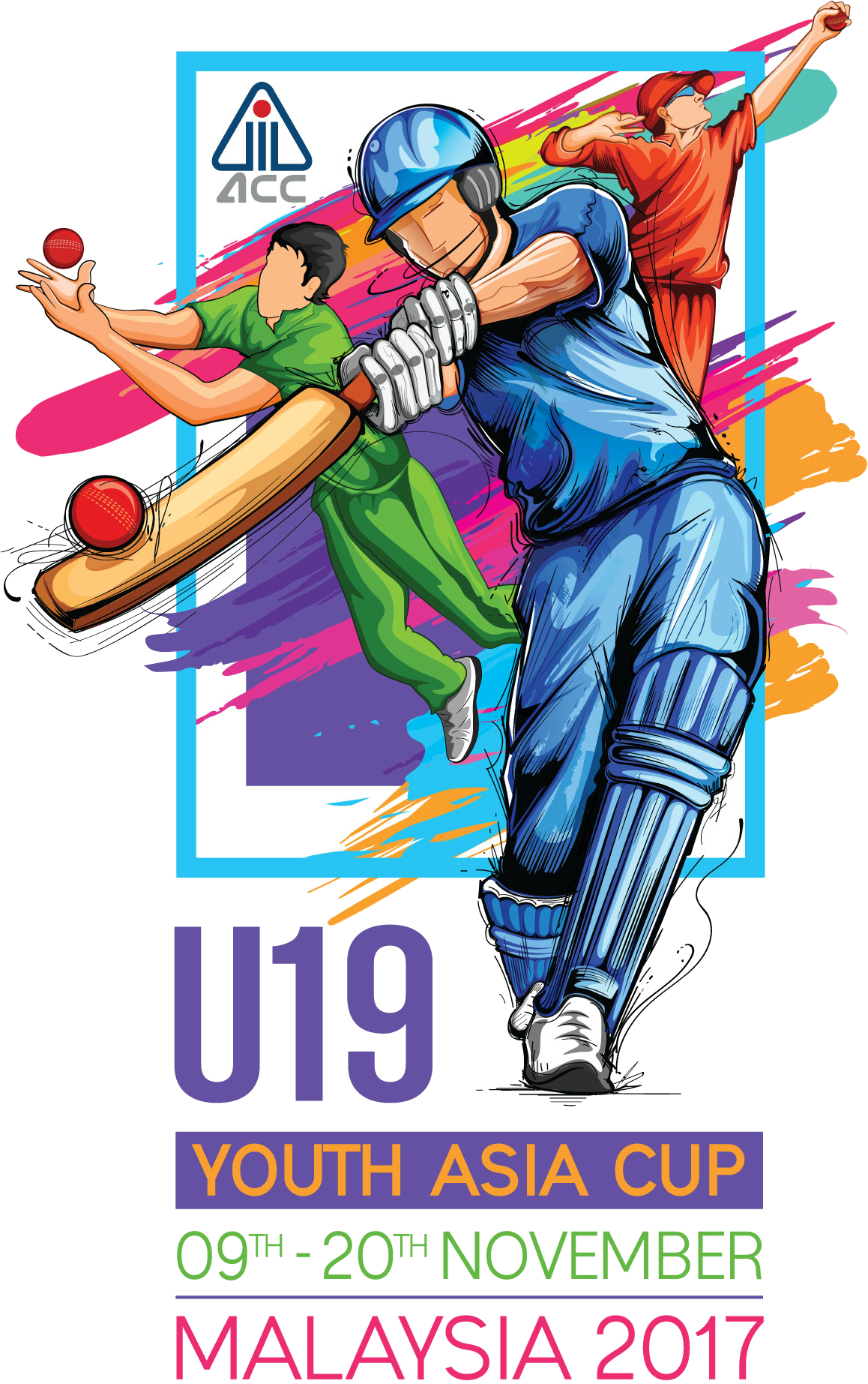 The Acc U-19 Youth Asia Cup Is Here Once Again, And - U 19 Asia Cup 2017 (1488x2222), Png Download