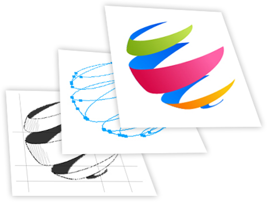 Branding / Logo Design - Graphic Design (519x393), Png Download
