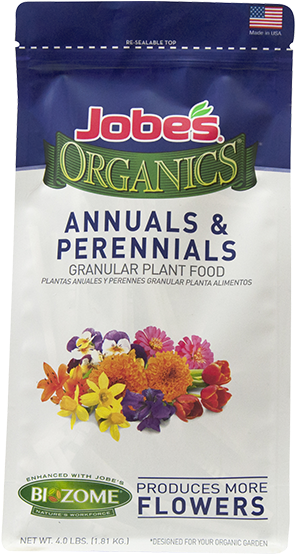 Jobe's Organics Annuals & Perennials Granular - Easy Gardener 09627 Organic Granular Fertilizer Annuals/perennials (553x553), Png Download