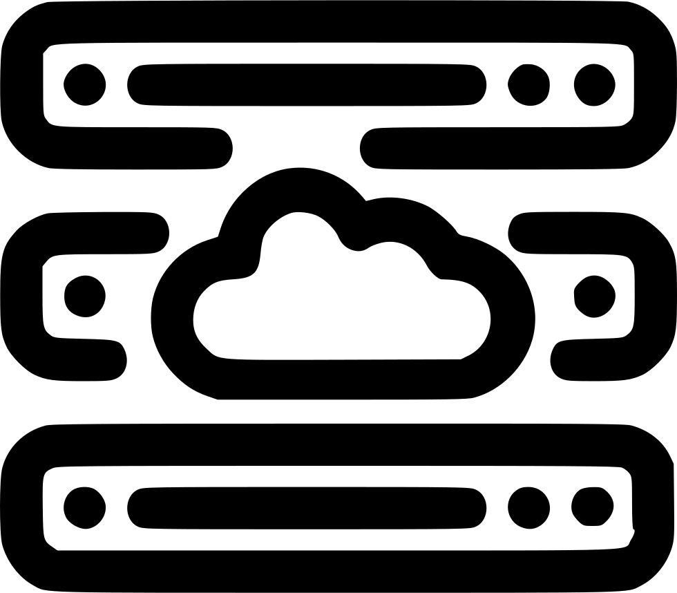 Cloud Server Comments - Server (980x858), Png Download