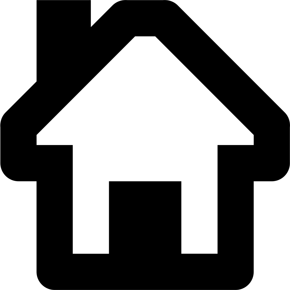 Home Interface Button Symbol For Web Comments - สัญลักษณ์ บ้าน Png (981x980), Png Download