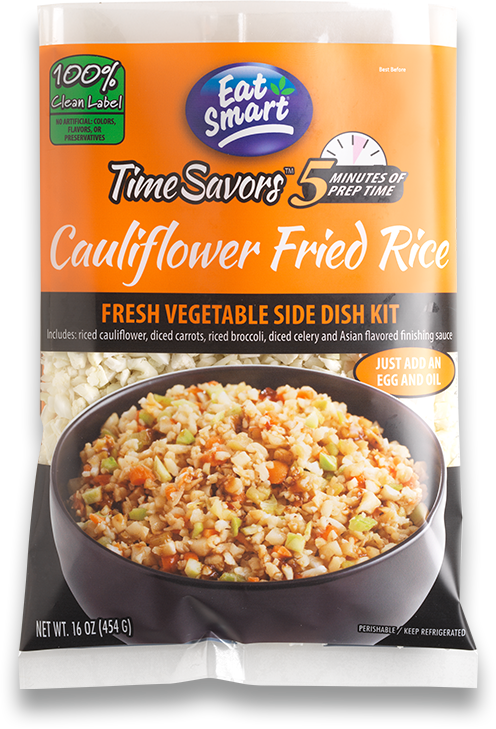Cauliflower Fried Rice Timesavors - Cauliflower Fried Rice Bag (496x729), Png Download