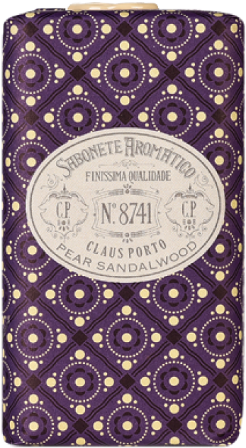 8741 - Pear Sandalwood - Claus Porto 8741 Pear Sandalwood Soap Bar (767x838), Png Download