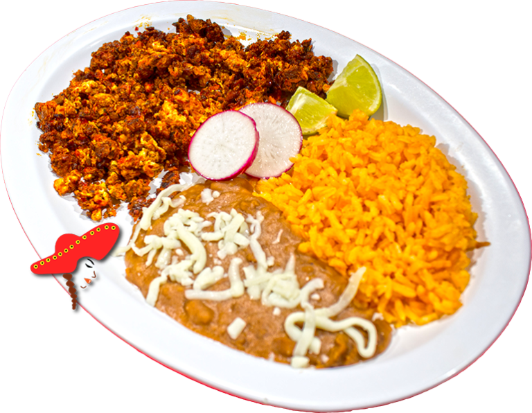 Chorizo And Eggs- Linda's Downtown Sacramento Mexican - Sacramento (768x596), Png Download