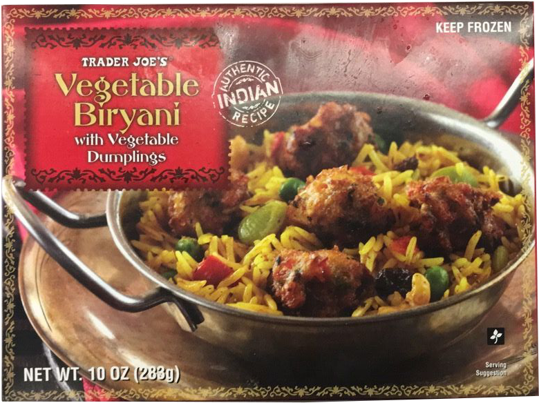 Vegetable Biryani - Image - Trader Joe's Vegetable Biryani (1334x750), Png Download