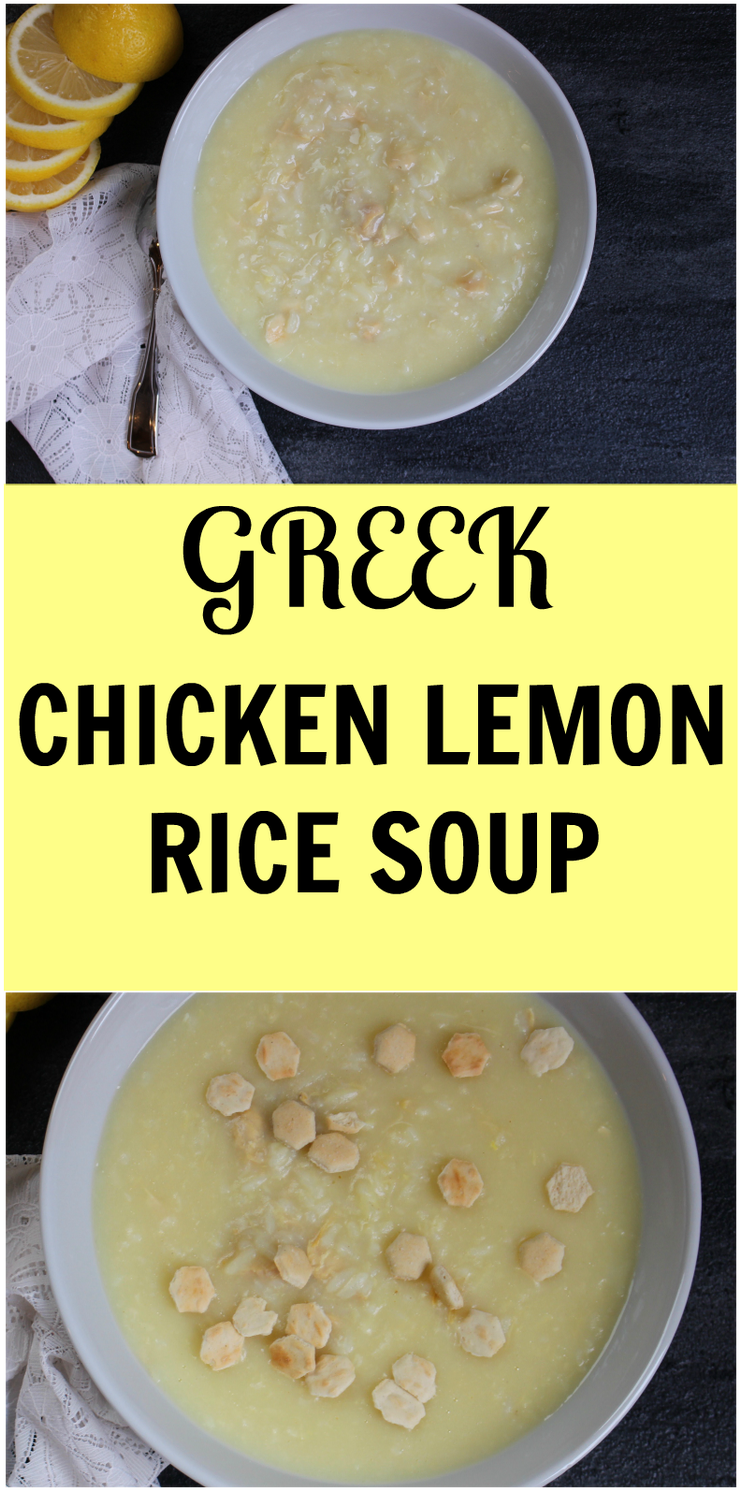 Chicken Lemon Rice Soup Is A Classic Greek, Lemony - Chicken Soup (768x1521), Png Download