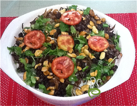 Prawns Biryani - Spinach Salad (800x441), Png Download