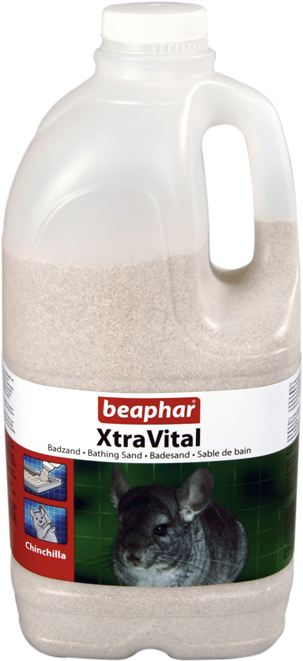 Beaphar Xtravital Chinchilla Bathing Sand 2 L (561x1016), Png Download