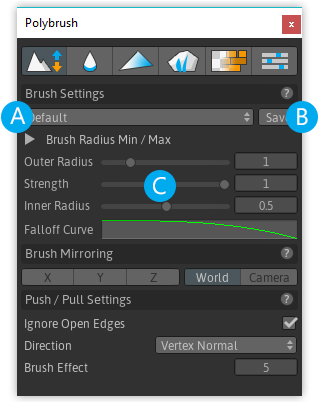 A) Brush Preset Selector - Painting (337x401), Png Download