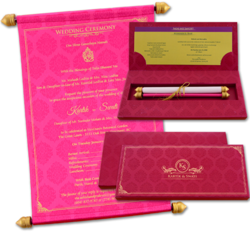 Customised Wedding Cards Online - Madhurash Cards - "the King Of Wedding Cards" (500x500), Png Download