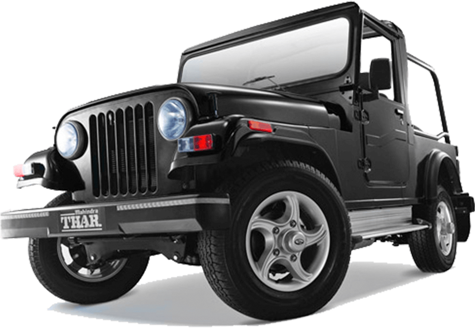 Mahindra Thar - Mahindra All Cars Price List (1000x1000), Png Download