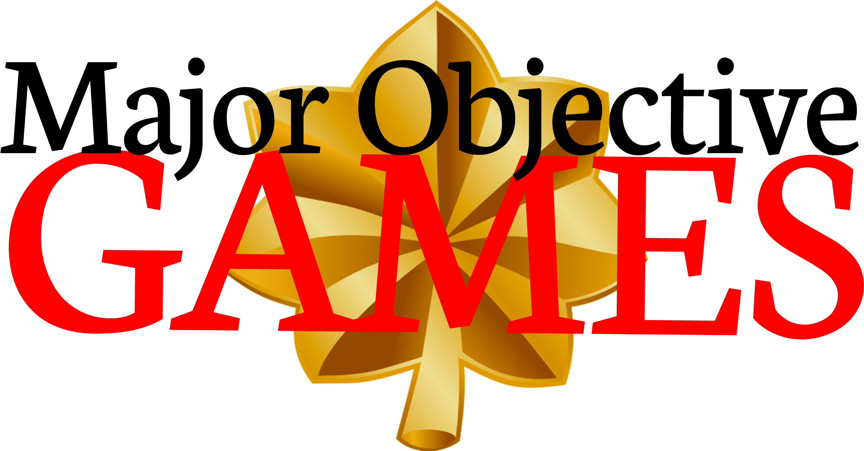Major Objective Logo Trans - Major Objective Games (2799x1518), Png Download