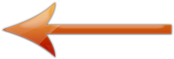 Firey Orange Jelly Icons Arrows Icons Etc - Orange Arrow With Transparent Background (420x420), Png Download