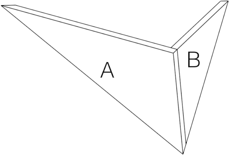 Hervé Langlais - Triangle (800x533), Png Download