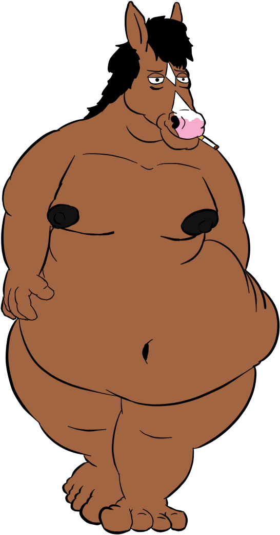 Fat Bojack - Bojack Horseman (685x1050), Png Download