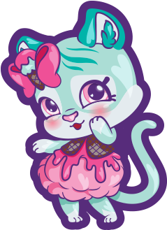 Spks9 Ff Minty Paws - Shopkins Wild Style Shoppet Minty Paws (300x400), Png Download