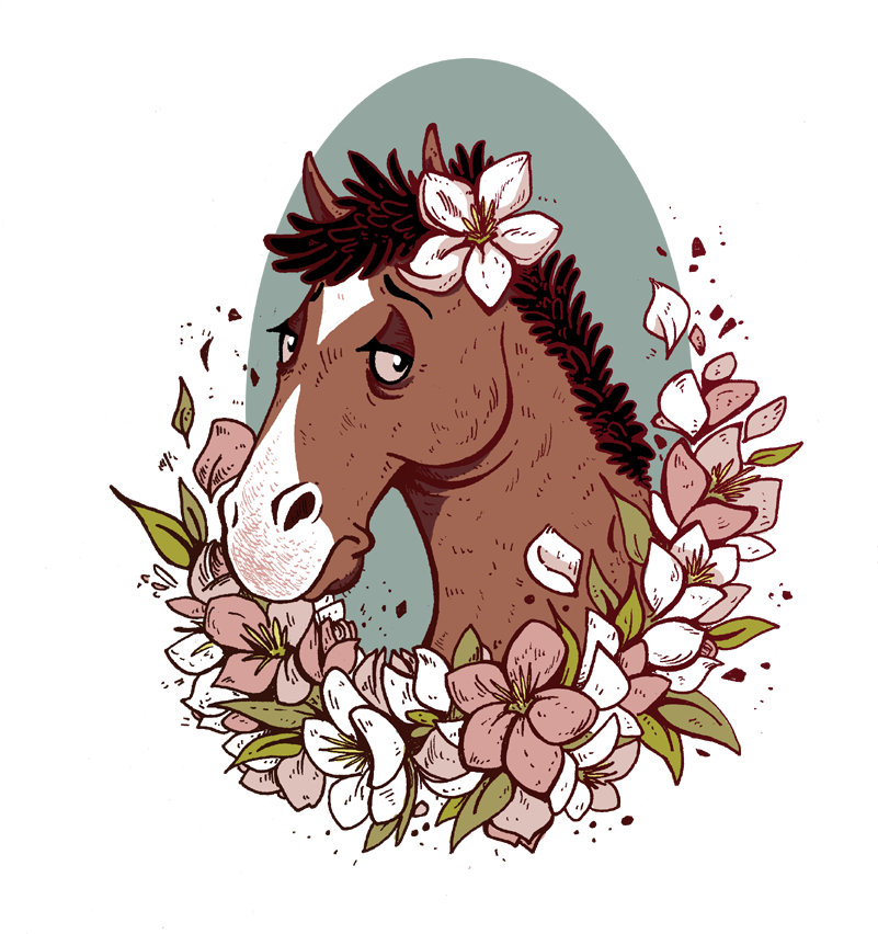 “ Just Finished The Second Season Of Bojack Horseman - Bojack Horseman (800x867), Png Download