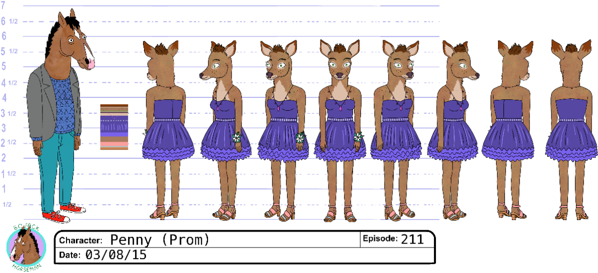 Lotankritchman - Bojack Horseman Storyboard (1280x565), Png Download