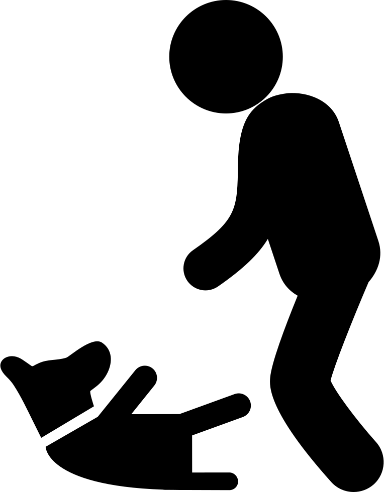 Paws Up Dog Playing With A Man Comments - Dog (764x980), Png Download