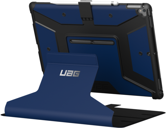 Metropolis Series Ipad Pro - Uag Metropolis Folio Case For Ipad Pro 12.9 - Black (600x600), Png Download