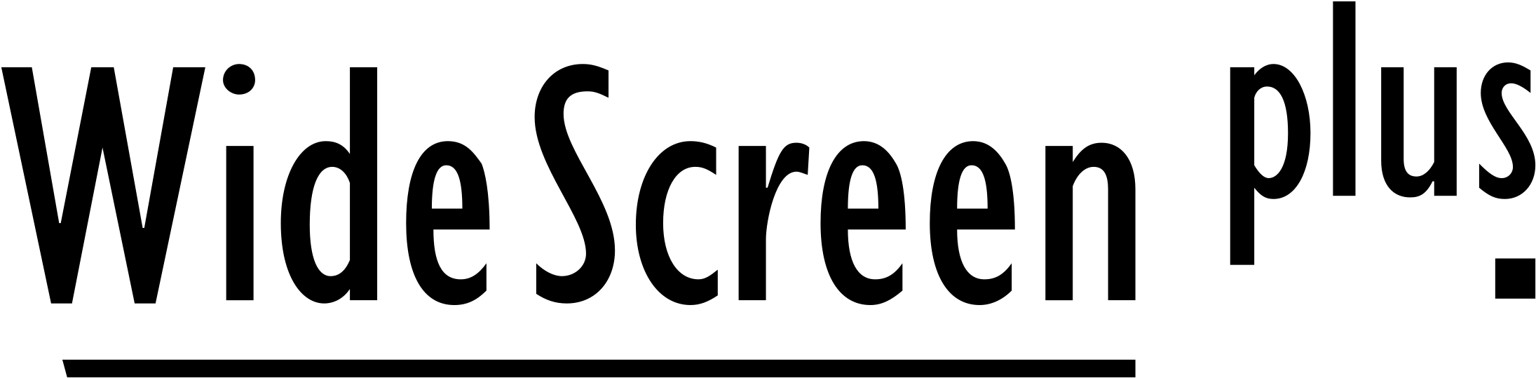 Widescreen Plus Logo Png Transparent - Widescreen (2400x2400), Png Download