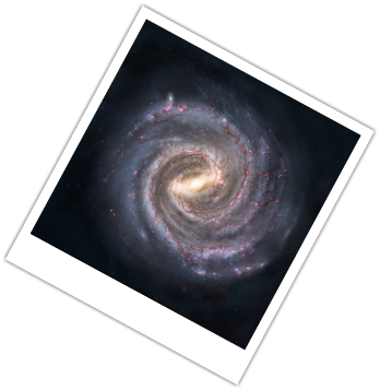 Believe It Or Not, The Galaxy You Are In Right Now - Icanvas Milky Way Galaxy Concept Graphic Art (348x357), Png Download