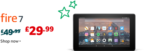 Fire Tablets - Amazon Fire 7 Case 2017 - Black (540x523), Png Download
