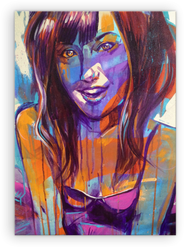 Live - Contemporary Art (394x500), Png Download