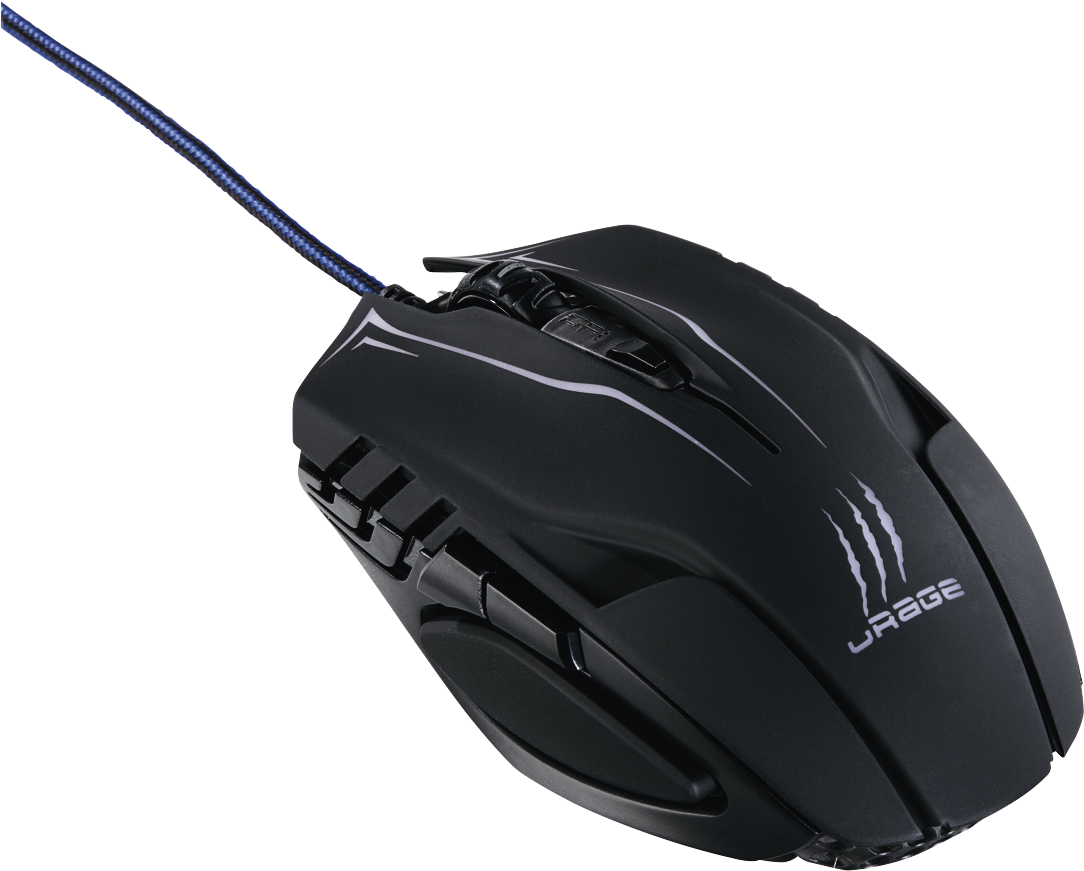" Gaming Mouse - Hama Urage Reaper Ess Mouse (1100x1100), Png Download