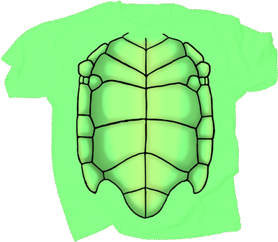 Sea Turtle Shell Youth T-shirt - T-shirt (420x365), Png Download