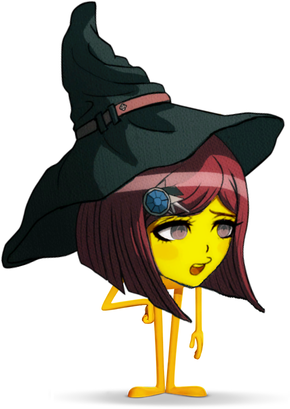 I'm A Nyeh Emoji - Danganronpa Emojis (736x849), Png Download