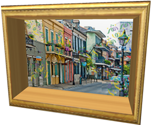 Portrait Of A Hero At Carnival - Roblox Painting Hat (420x420), Png Download