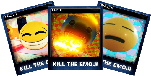 Trading Cards - Emoji Trading Cards (522x257), Png Download