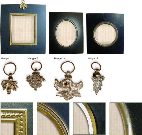 Portrait Miniatures From 1810-1850 - Portrait Miniature Frames (499x473), Png Download