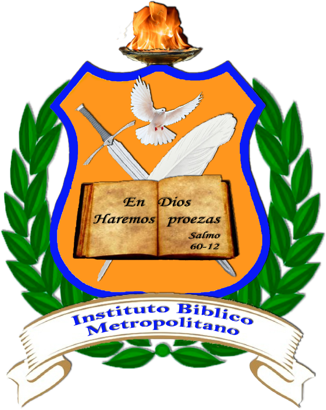 I - B - M - Es Una Institución Teológica Que Forma - Instituto Biblico Metropolitano (1400x1397), Png Download