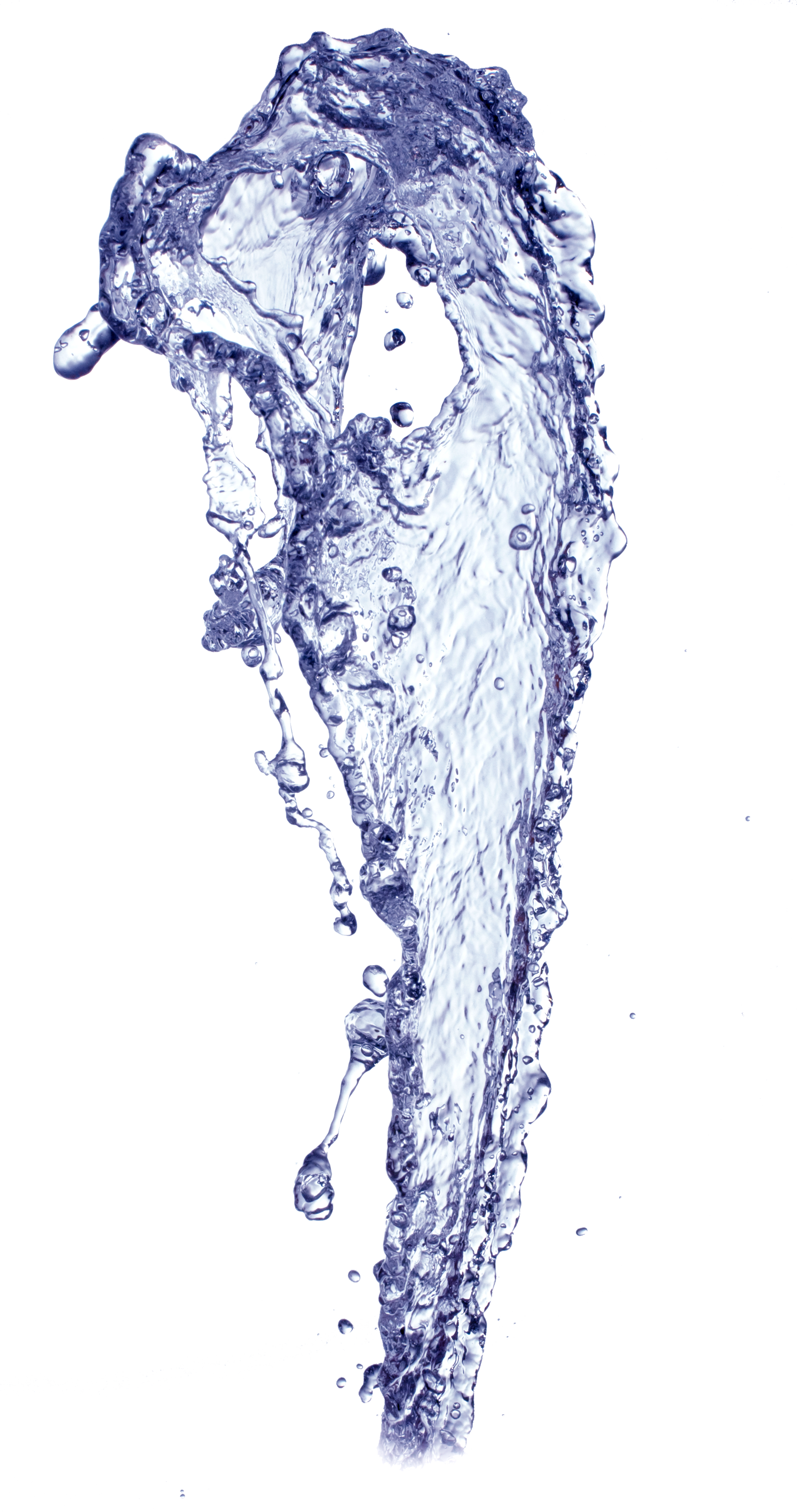 Water Force Up Png - Water Coming Out Png (1600x3033), Png Download