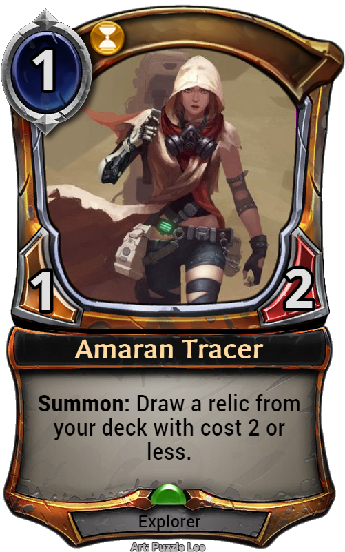 Amaran Tracer - Eternal Hall Of Lost Kings (536x847), Png Download