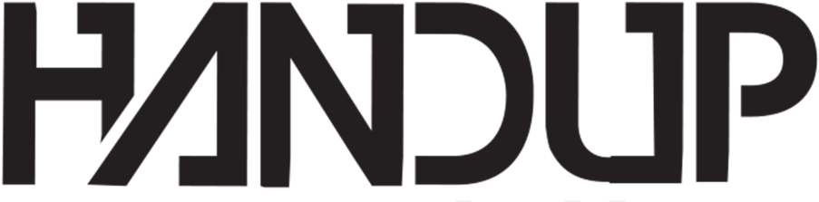 Black Handup Logo - Handup. (1000x1000), Png Download